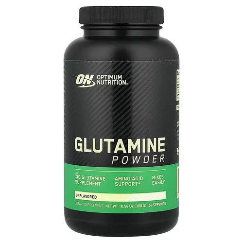 Optimum Nutrition, Glutamina en polvo, Sin sabor, 300 g (10,58 oz)