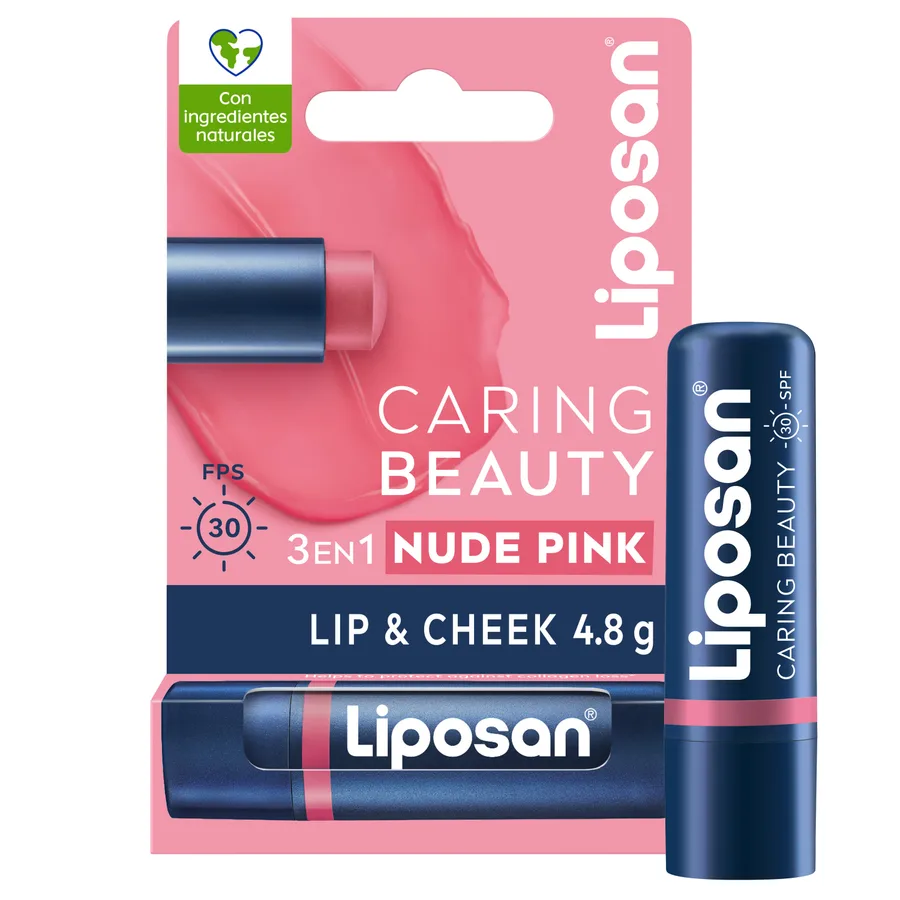 Caring Beauty 3en1 Lip & Cheek Bálsamo Labial 4.8 gr