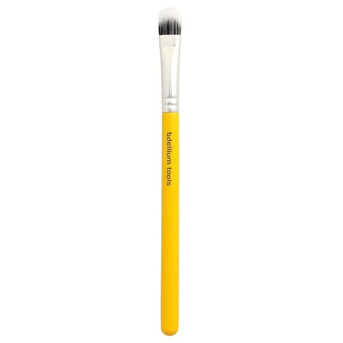 Bdellium Tools, Studio Series, Brocha para sombras de fibras Duet, Ojos 775, 1 brocha