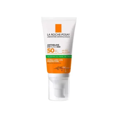 Protector Solar Rostro Anthelios Toque Seco SPF50+ Piel Sensible 50 ml