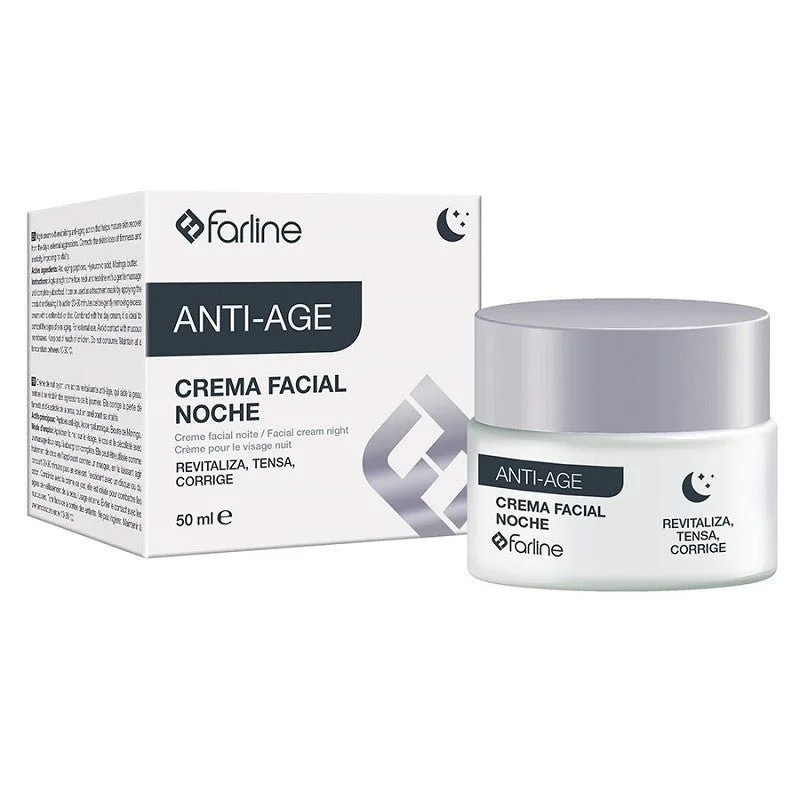 FARLINE Crema Facial Antiedad Noche 50ml