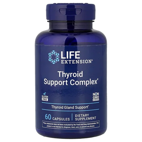 Life Extension, Complejo para el refuerzo de la tiroides, 60 cápsulas
