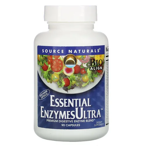 Source Naturals, Essential EnzymesUltra™, 90 cápsulas