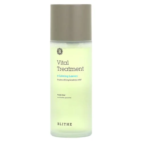 Blithe, Tratamiento vital, 6 hojas calmantes`` 150 ml (5 oz. Líq.)