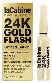 24K Gold Flash Ampolla efecto tensor inmediato 2 ml