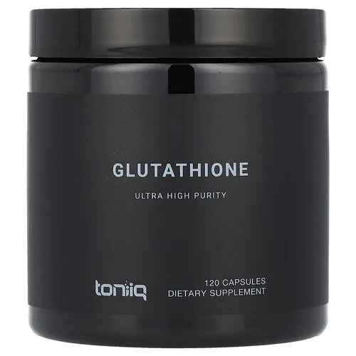 Toniiq, Glutatión, 120 cápsulas (500 mg por cápsula)