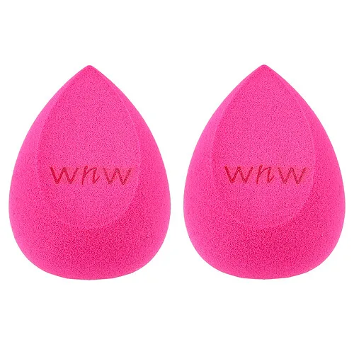wet n wild, Double Tap, Esponjas de maquillaje, Rosa, Paquete de 2