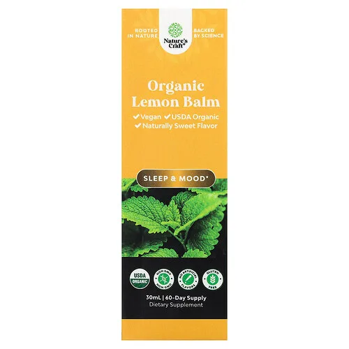 Nature's Craft, Toronjil orgánico, 30 ml