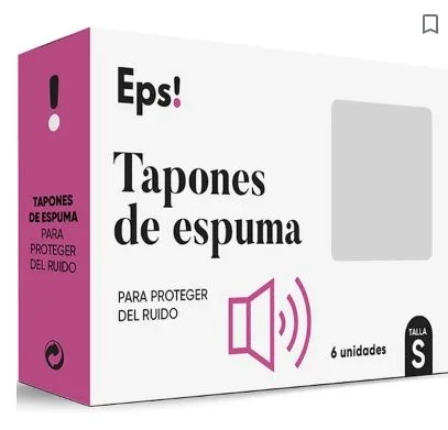 Eps Tapon Espuma Deiters Tapones y sprays para oídos