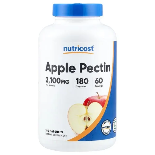 Nutricost, Pectina de manzana, 180 cápsulas (700 mg por cápsula)