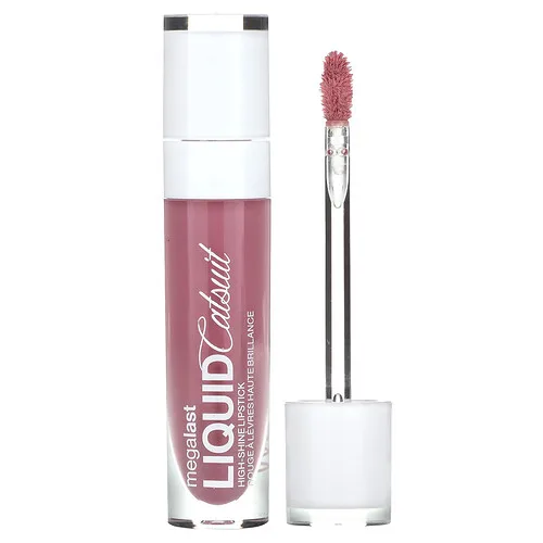 wet n wild, MegaLast, Catsuit líquido, Lápiz labial de alto brillo, 943B Chic Got Real, 5,7 g (0,2 oz)