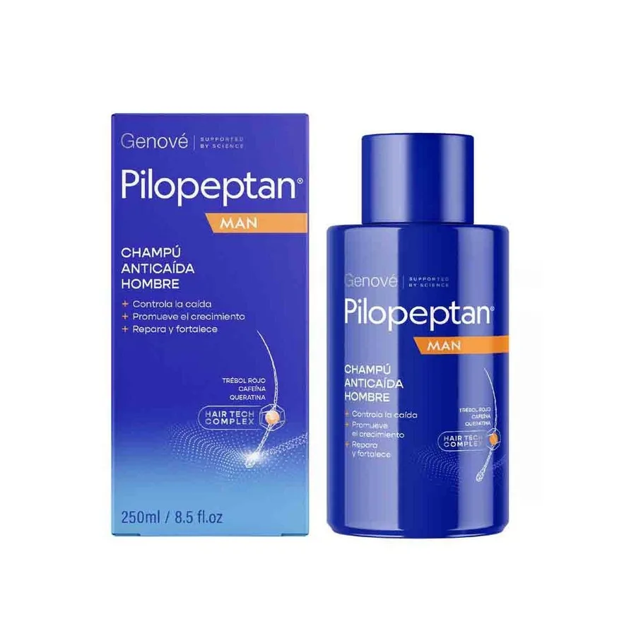 Pilopeptan Man Champú Anticaída Cabello Hombre 200 ml
