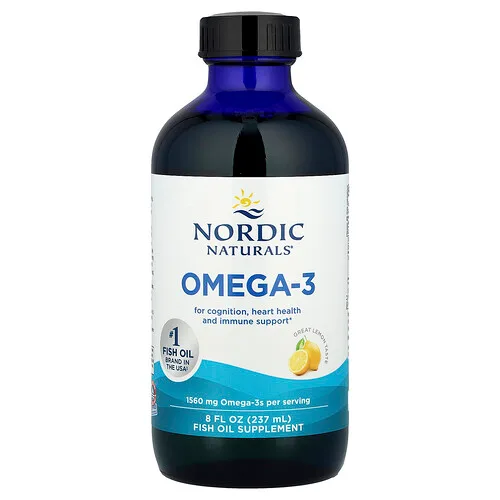 Nordic Naturals, Omega-3, Limón, 1560 mg, 237 ml (8 oz. líq.)