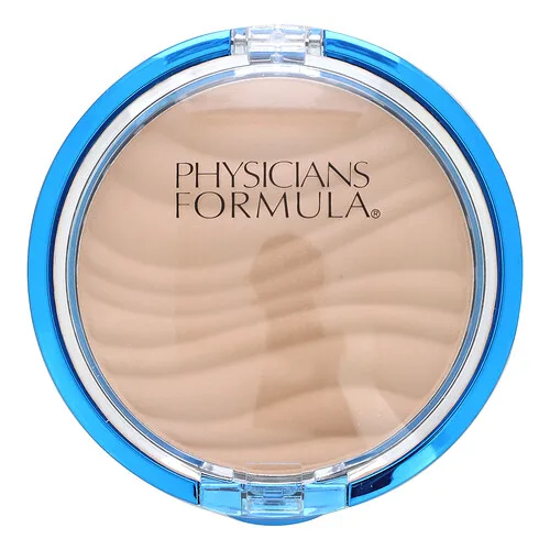 Physicians Formula, Mineral Wear, Polvos minerales compactos para aerografía sin talco, 7587 Natural cremoso, 7,5 g (0,26 oz)
