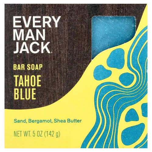 Every Man Jack, Barra de jabón, Tahoe Blue, 142 g (5 oz)