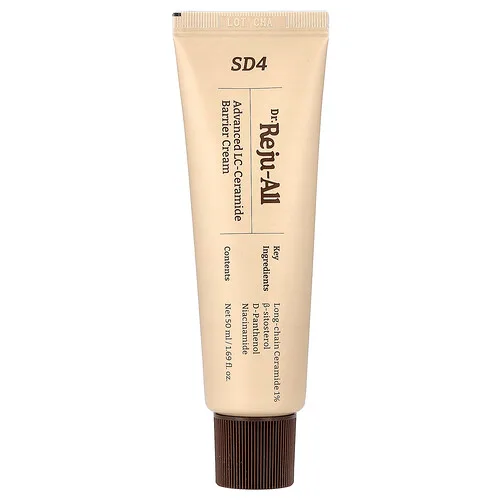 Dr. Reju-All, Crema de barrera de ceramidas LC avanzada, Para pieles sensibles, 50 ml (1,69 oz. líq.)
