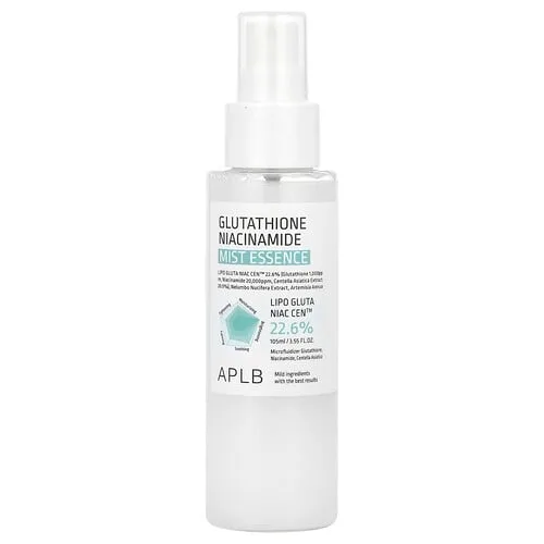 APLB, Glutatión y niacinamida, Bruma esencial, 105 ml (3,55 oz. líq.)