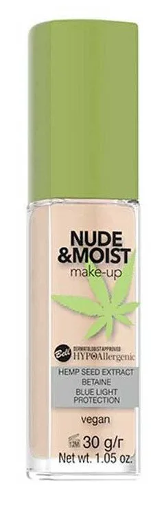 Base de Maquillaje Hipoalergénica Nude & Moist
