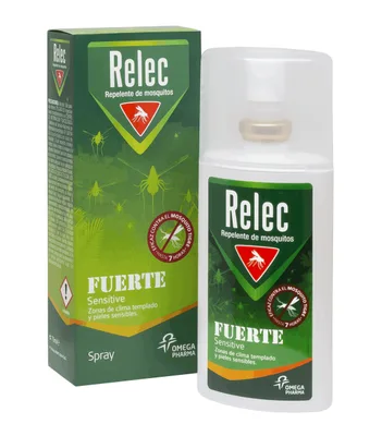 Relec Fuerte Sensitive Repelente Mosquitos Spray 75ML