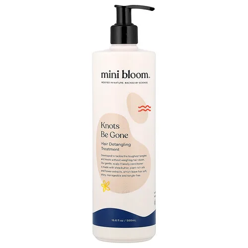 Mini Bloom, Knots Be Gone, Tratamiento desenredante para el cabello, 500 ml (16,6 oz. líq.)