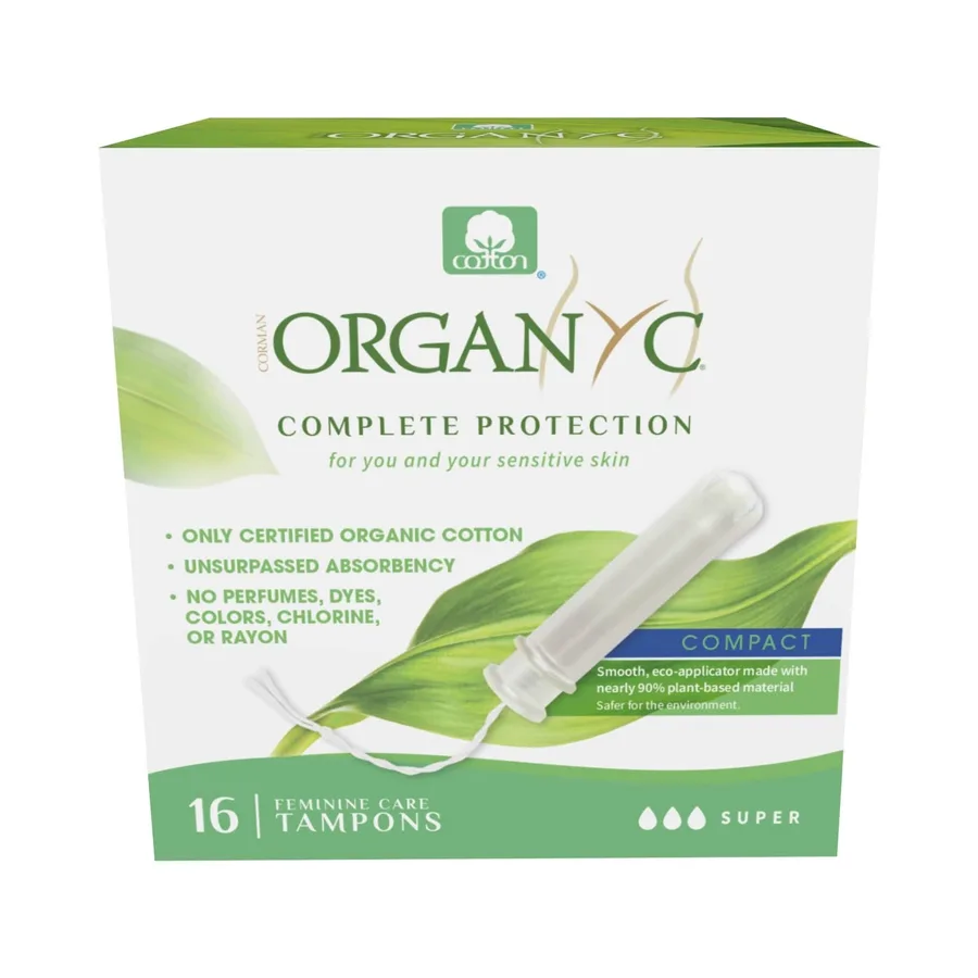 Organyc Tampón Super Aplicador Compact 16 Unidades