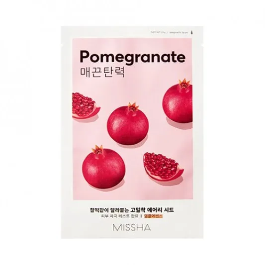 MISSHA - Airy Fit Sheet Mask - Pomegranate - 1pieza