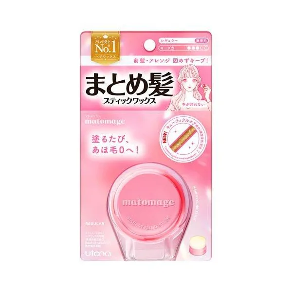 Utena - Matomage Hair Styling Stick - 13g - Regular Hold