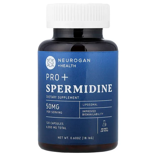 Neurogan Health, Pro+, Espermidina, 120 cápsulas, 18,16 g (0,6 oz)