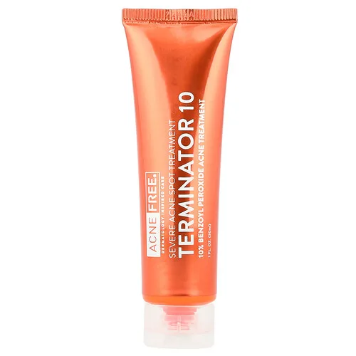 ACNE FREE, Terminator 10, Tratamiento para manchas causadas por el acné severo, 30 ml (1 oz. líq.)