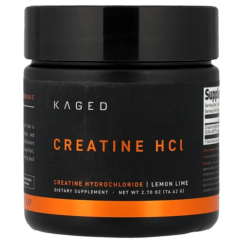 Kaged, Clorhidrato de creatina, Lima limón, 76,42 g (2,7 oz)