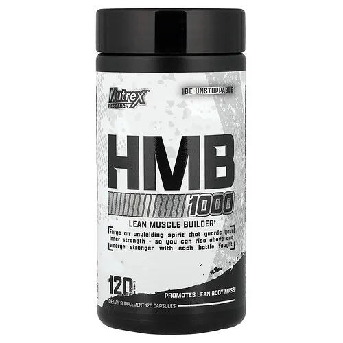 Nutrex Research, HMB 1000, 120 cápsulas