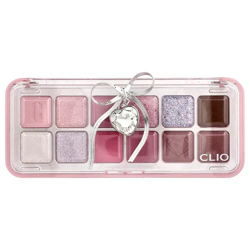 Clio, Edición de lujo de Koshort, Paleta de sombras de ojos profesional Air, 12 Crystal Paw, 1 unidad