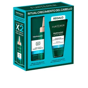 TRIPHASIC ACTIVE GROW SÉRUM + CHAMPÚ ESTUCHE 2 pz