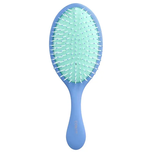 Conair, Cepillo para el cabello No Frizz Days, XL, Azul, 1 cepillo