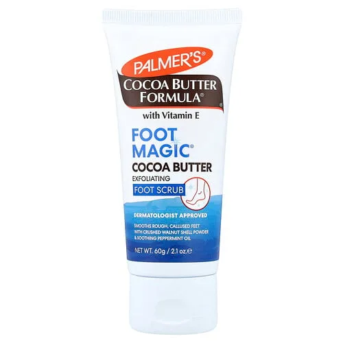 Palmer's, Coconut Butter Formula® con vitamina E, Exfoliante mágico para los pies, 60 g (2,1 oz)