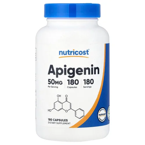 Nutricost, Apigenina, 50 mg, 180 cápsulas