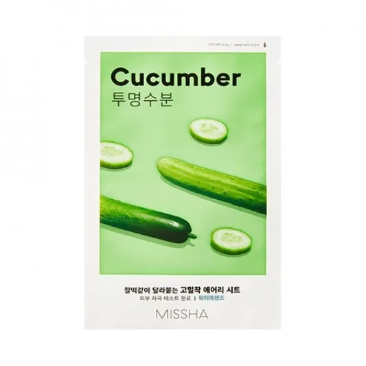 MISSHA - Airy Fit Sheet Mask - Cucumber - 1pieza