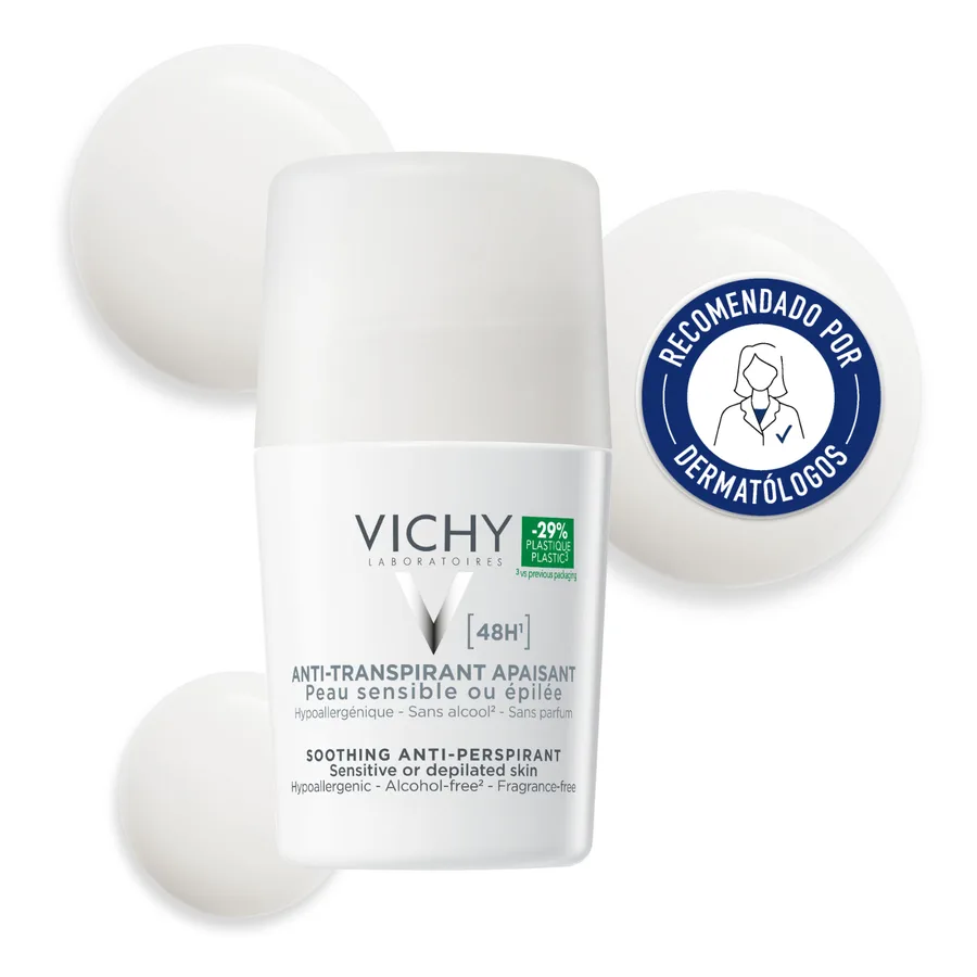Desodorante 48h Piel Sensible Roll On 50 ml