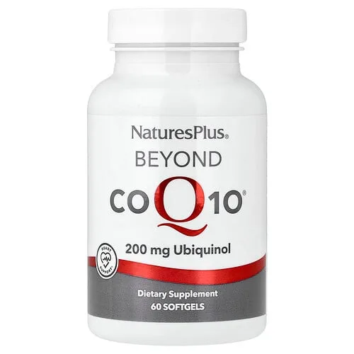 NaturesPlus, Ubiquinol, Beyond CoQ10®, 200 mg, 60 cápsulas blandas