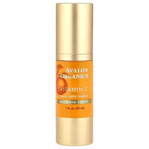 Avalon Organics, Vitamina C, Sérum radiante, 30 ml (1 oz. Líq.)