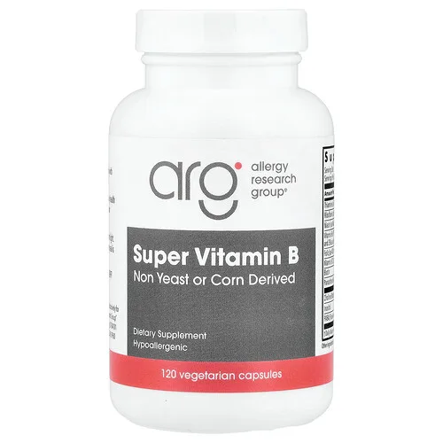 Allergy Research Group, Supervitamina B, 120 cápsulas vegetales