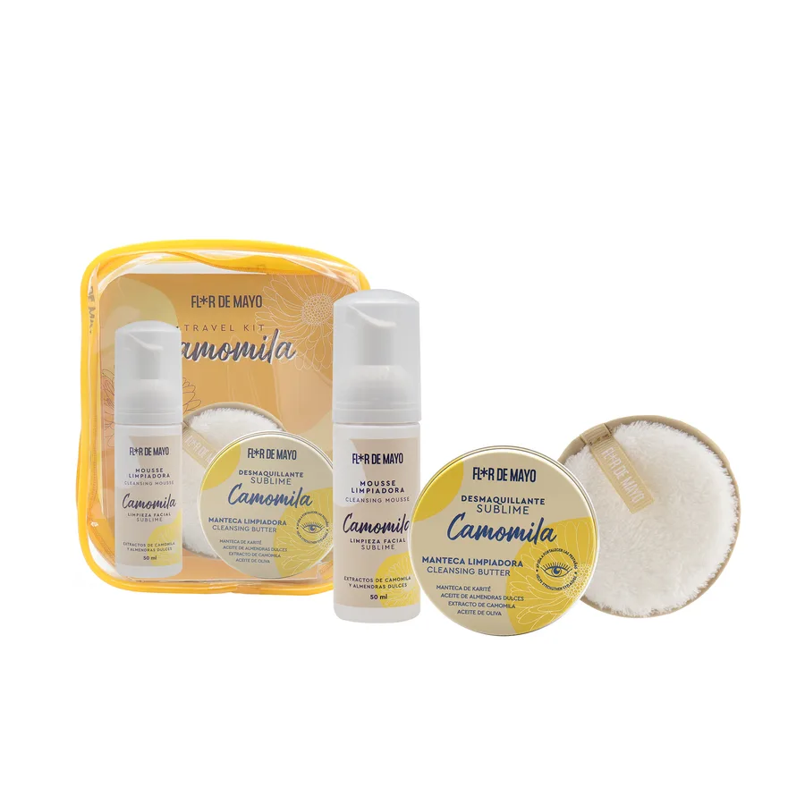 Set de Viaje Limpiador Facial Camomila 50 ml