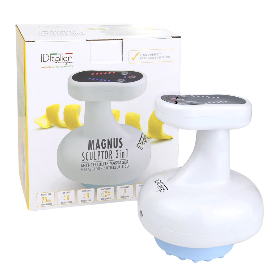 Magnus Sculptor 3 In 1 Masajeador Anticelulítico Succión Y Calor 500 gr