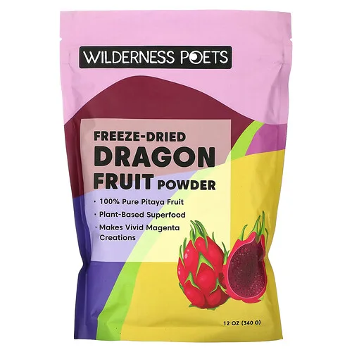 Wilderness Poets, Pitahaya liofilizada en polvo, 340 g (12 oz)