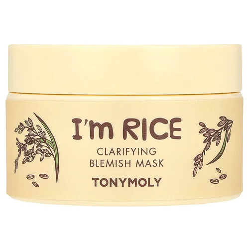 TonyMoly, Soy arroz, Mascarilla de belleza que aclara las imperfecciones, 100 ml (3,38 oz. líq.)