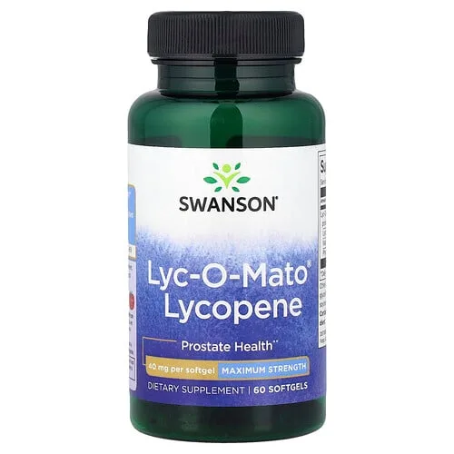Swanson Vitamins, Licopeno Lyc-O-Mato®, 60 cápsulas blandas