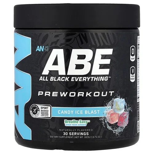 ABE, Máximo preentrenamiento, Explosión de caramelo, 390 g (13,75 oz)