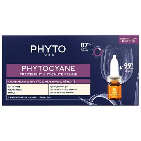 Phyto Cyane Anticaida Ampollas Mujer 12 x 5 ml