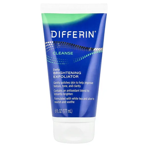 Differin, Exfoliante iluminador diario, 177 ml (6 oz. Líq.)