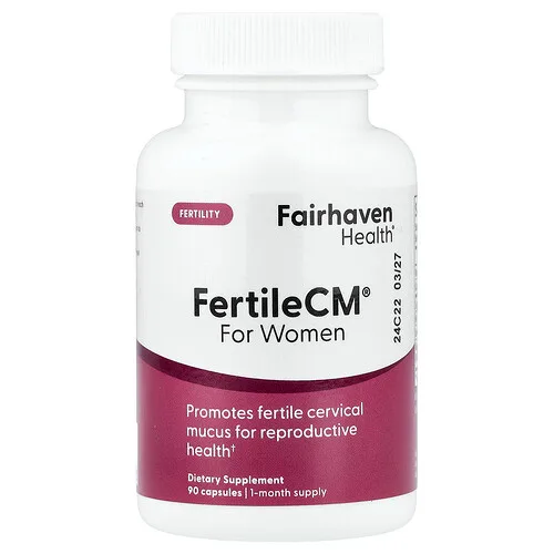 Fairhaven Health, FertileCM® para mujeres, 90 cápsulas